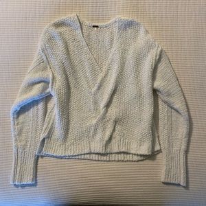 Free People White Sweater